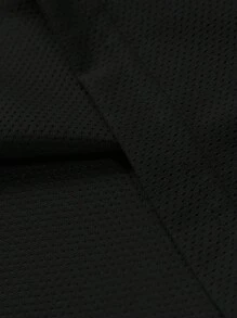 Manfinity Campus Court 男士休闲 V 领 T 恤，印有数字 23，年轻街头风格运动衫，图案 T 恤，图案 T 恤，趣味衬衫，超大夏季 - 黑色 - 查看 6