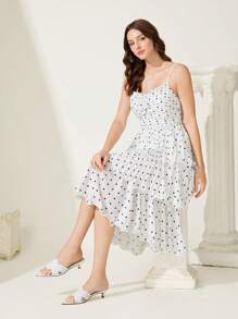 CUCCOO CHICEST 女士尖头细高跟凉鞋，百搭 - 白色 - 查看 6