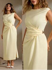 Roveilla فستان ماكسي مناسب للمقاسات الكبيرة للنساء...