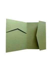 20/25 件三折口袋婚礼请柬封面、订婚 XV 生日洗礼简单邀请函信封、DIY 邀请函、5*7 英寸邀请函、口袋邀请函、定制邀请函最佳礼物派对礼物房间装饰新娘毕业生日装饰派对装饰单身派对 - 墨綠色 - 查看 9