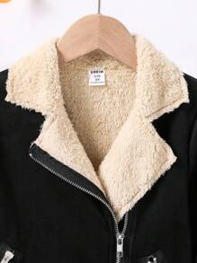 Kurtka dziewczęca Tween, ciepła, polarowa, rozpinana, ze stójką, jesień/zima