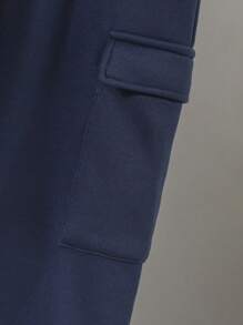 Teenage Boys Casual Hoodie Sweatshirt And Drawstring Pants Two-Piece Tracksuit Set, Suitable For Leisure And Sports Wear Chic Outfits For Autumn/Winter Fall