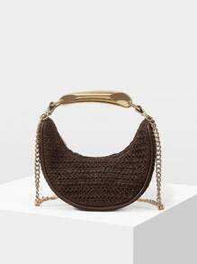 MOTF PREMIUM PU皮革拉链手提包