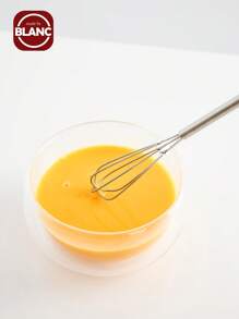 1/2/3pcs 7Inch Stainless Steel Stir Egg Cream Hand Egg Beater Whisk For Kitchen Blender Mixer Stirring Beating Daily Baking Essentials Holiday Essentials