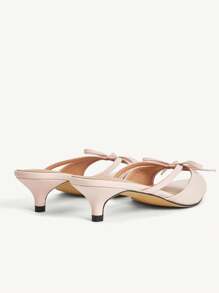 CUCCOO CHICEST Pre-Pointed Toe Stiletto Heel Versatile Women High Heels Sandals - Pink - View 11