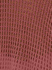 Swim Vcay 女士夏季服装 镂空针织罩衫 夏季 - 棕色 - 查看 6