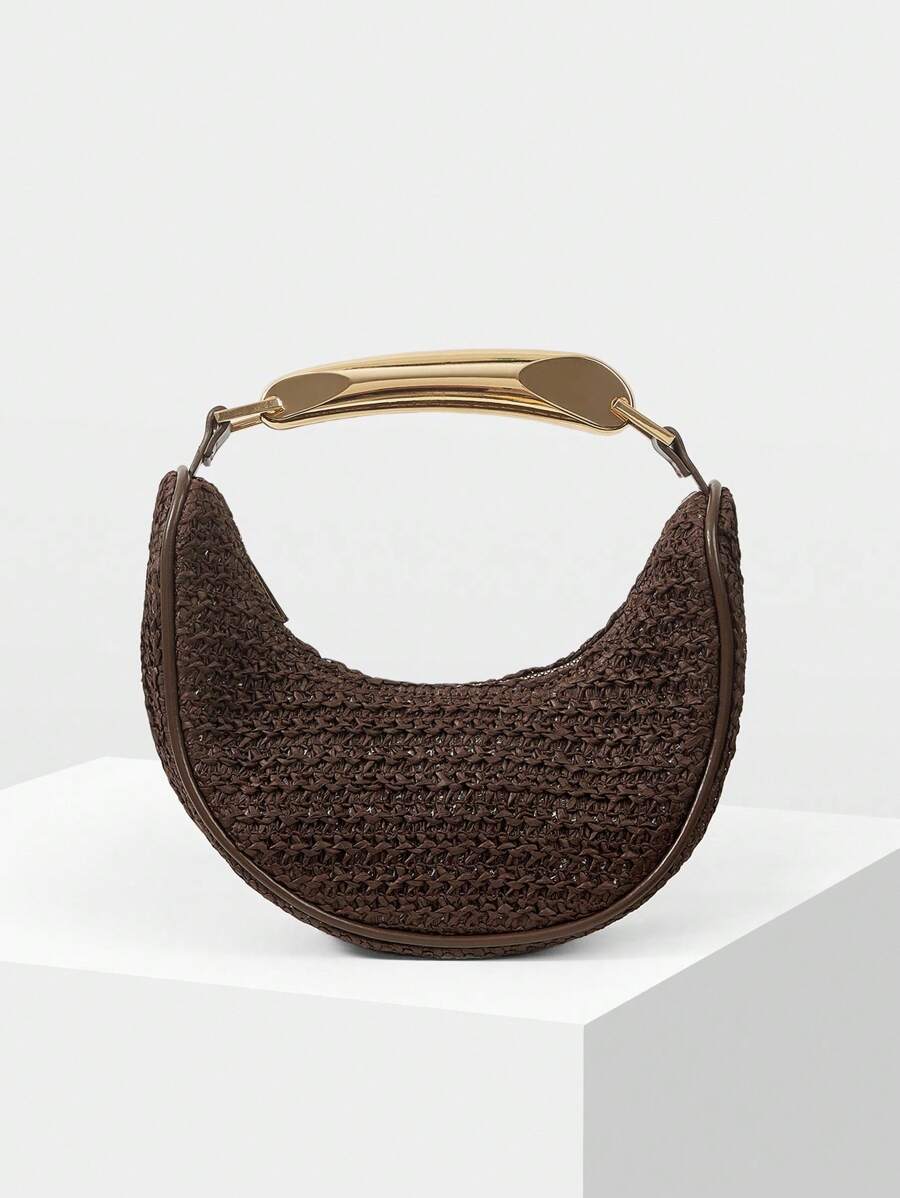 MOTF PREMIUM PU皮革拉链手提包