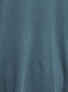 SHEIN LUNE Women's Solid Color Long Sleeve Cardigan Fall Winter Cloth For Women - Dusty Blue - View 5