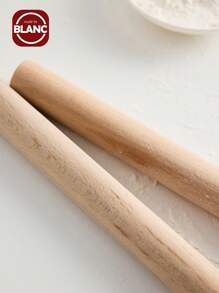 Natural Solid Wood Rolling Pin Puff Pastry Dough Rolling Pin Rolling Pin Baking Tool Pizza-Making Machine Solid Wood Household Dough Rolling Pin Durable Kitchen Tool