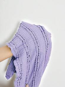 Elamini Women Two Pieces Outfits For Daily Wear - Purple - View 5