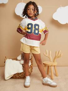 Mini mi Must Have Kids' In Timeless Beige & White Gum Sole Court Sneakers–Retro Street Vibe, Comfy Everyday Fit For School-Ready, Sporty & Sleek