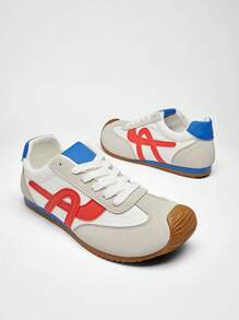 Solezae #QuietLuxury 女式低帮系带芭蕾跑步鞋 - 高级运动休闲混合 | 透气波浪针脚设计 | 健身房到迪斯科百搭 - 彩色 - 查看 5