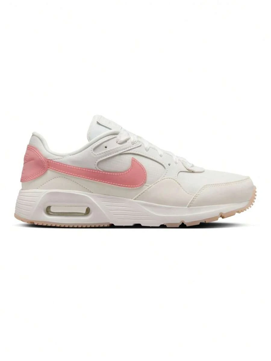 Nike Air Max Sc - 适合日常穿着的女士休闲运动鞋 - 白色和粉紅色 - 查看 1