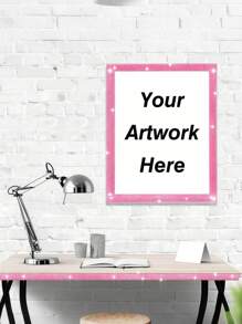 1pc Light Pink Self-Adhesive Diamond Crystal Rhinestone Tapes, 2mm Diamante For DIY Crafts, Phone & Car Decoration