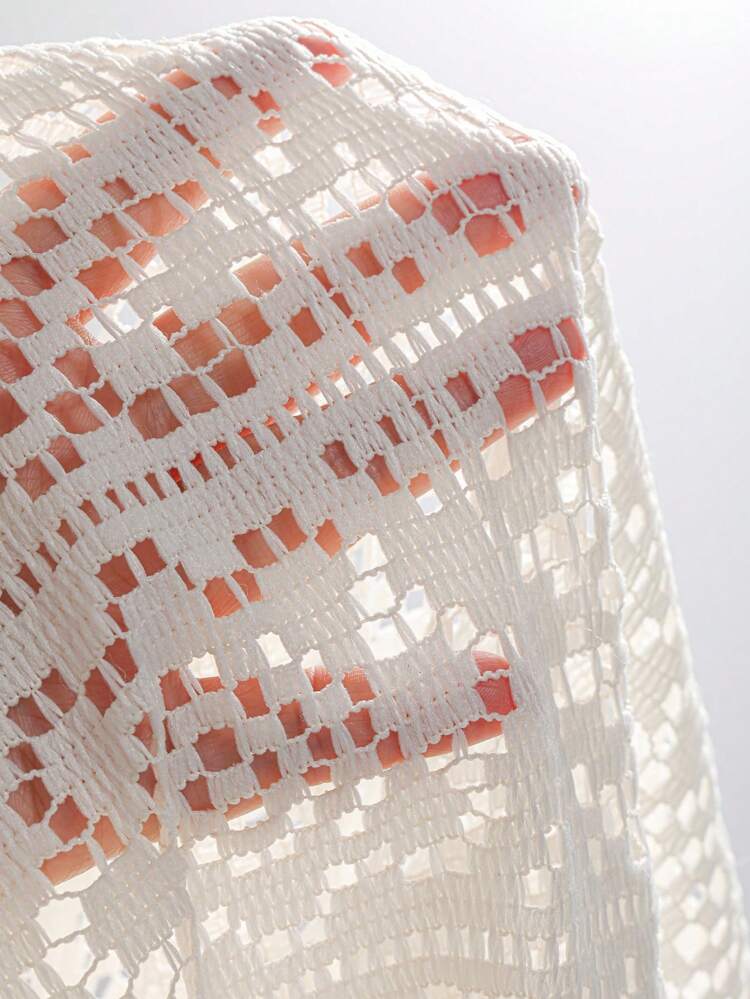 Women's Delicate Lace Front Cardigan Elegant Casual Short Blouse, Summer