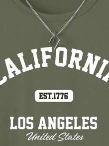 SHEIN Teen Boy Casual Minimalist Sleeveless Tank Top, Suitable For Summer