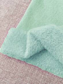 Franclia Áo len dài tay ôm vừa vặn, lót nhiệt cổ cao, thời trang thu đông - Màu xanh Bạc hà - Xem 6