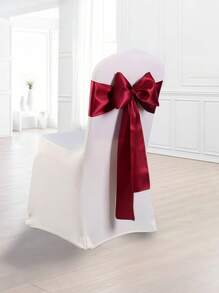 10 件缎带椅子腰带装饰蝴蝶结丝带适用于婚礼派对仪式接待活动家居厨房装饰 - 彩色 - 查看 8