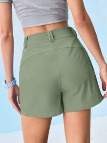 In My Nature Quần short thể thao đi bộ đường dài ngoài trời dành cho nữ Quần short đi bộ đường dài dành cho nữ Quần short cắm trại dành cho nữ - màu xanh lá - Xem 7
