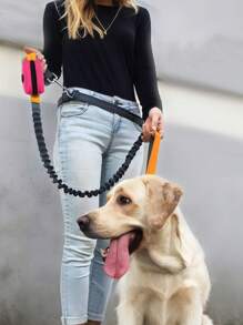 Outdoor Dog Walking Poop Bag Holder, Pet Waste Bags Dispenser