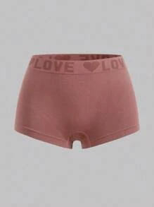 Snug Zone Bộ 7 quần lót liền mạch cho nữ, họa tiết tình yêu lãng mạn nhiều màu, bộ đồ lót thoáng khí thoải mái - Nhiều màu - Xem 5