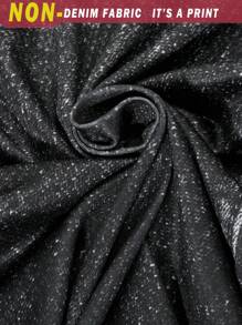 少女休闲卡通动漫女孩印花短袖上衣和裤子两件套 - 灰色 - 查看 5