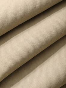DAZY All Season Plain Khaki Elastic Waist Design Men's Suit Pants, Suitable For Work Business Attire - Khaki - View 3