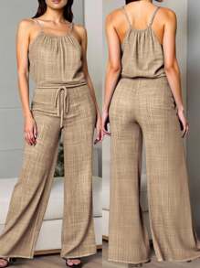 Breezaya 女士时尚宽松吊带连体裤