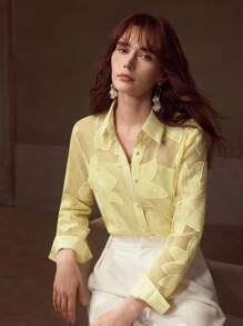 MOTF PREMIUM 透明衬衫贴花 - 黃色 - 查看 6