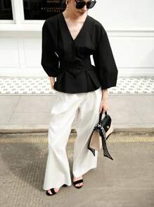 CUCCOO BIZCHIC Giày nữ Giày cao gót đế thô giả da lộn quai mắt cá chân cho mùa hè Giày cao gót tốt nghiệp Giày cao gót dự tiệc Giày đi nghỉ Giảm giá mùa hè Giày trở lại trường Giày sinh viên Giày cơ bản thanh lịch Giày công sở giản dị Giày công sở sang trọng Giáng sinh Mùa thu Năm mới Ngày lễ - màu đen - Xem 12