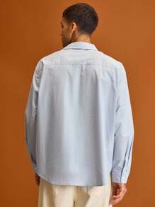 Musero Long Sleeve Button Through Shirt Buckle Shoulder Detailing Spring Summer Holiday Vacation