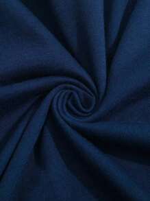 SHEIN Plus Size Women Lobster Print Round Neck Short Sleeve Regular T-Shirt, Summer - Blue - View 4