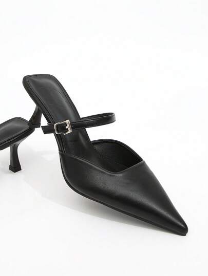 CUCCOO BIZCHIC Women's Pointed Toe High Heels, Suitable For Daily Wear, Graduation Heel, Prom Heels For Summer Vacation Shoes Summer Elegant Basics Business Casual Business Chic Spring Shoes Spring Break Easter For Christmas Valentine's Day Spring Shoes