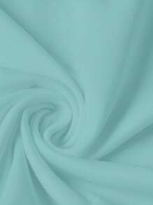 Glissea 女式夏季标语和笑脸印花短袖休闲圆领T恤 - 霧霾藍 - 查看 6