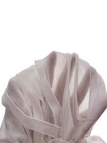 Slaydiva 2025 New Summer Birthday Party, Back-To-School, Student Daily, Casual, Vacation, Cruise, Beach, Sundress Sexy Open Back Tie-Up Women 2-Piece Set With Asymmetrical Hem Skirt/Shorts, Tassel Distressed Fabric Y2k - White - View 7