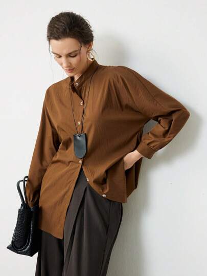 Uhlyne Women's Elegant Solid Color High-End Relaxed Comfortable Fashion Basic Tie-Waist High-Grade Cardigan Jacket,Autumn,Minimalist,Business Casual,Holiday Outfits,Work Wear,Teacher Outfits,Back To School,Fall,Old Money Style