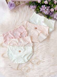 5条装 卡通印花透气少女内裤 舒适内裤 返校时尚 - 彩色 - 查看 7