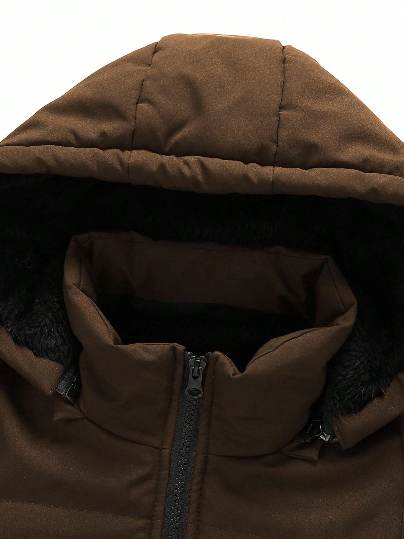 Manfinity Homme معطف رجالي كاجوال بسيط أحادي اللون...