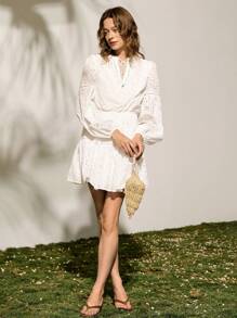 SHECARRY Women's Boho Style Fashion Shoulder Bag - Beige - View 6