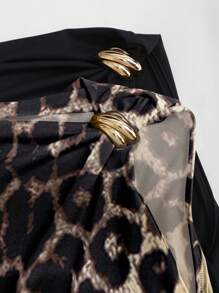 Sweetra Women Summer Pleated Fitted Top - Multicolor - View 4