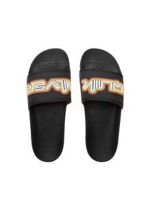 Quiksilver Men's Casual Versatile Simple Slippers For Summer - Black - View 3