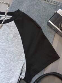 Attitoon 休闲简约猫咪图案圆领短袖修身女式 T 恤，适合夏季