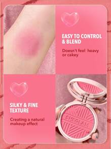 SHEGLAM Divine Flush Matte Blush-Let'S Escape Blush Powder Highly Pigmented Non-Fading Long Lasting Glowing Lightweight Natural Blush Face Makeup Blush Brand Beauty Makeup Face Paint Cosmetic For Women Girls Perfect For Winter Spring Ideal For Y2K Fancy Fashion Suitable For Birthday Gift Party Ready Best Color - Let's Escape - View 4