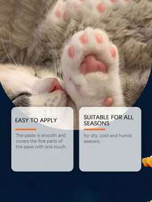 Pet Moisturizing Paw Cream Stick Paws And Soles Moisturizing Gentle Care To Improve Dry Paw Cream Stick - Orange - View 4