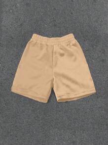 Manfinity ZONE917 Loose Fit Hip Hop Balaclava With Portrait & Money Graphic All Over Print Knit Shorts For Couples - Multicolor - View 4