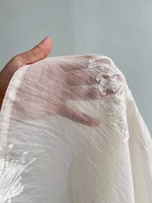 Elenzga 3 件套：中国风刺绣大码休闲短款上衣和裙子大码裙子套装大码女装 2 件白色套装大码刺绣裙子套装大码刺绣套装