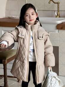 Dazy Kids Girls Padded Coat, Young Girl Autumn/Winter Clothes