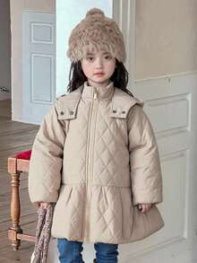 Dazy Kids Girls Padded Coat, Young Girl Autumn/Winter Clothes