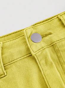 SHEIN MOD 女士休闲牛仔蝴蝶结裙，夏季