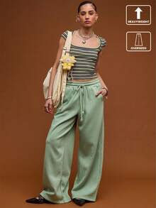 COUREZ Super Oversized Joggers /Winter Clothes For Women Winter Bottoms /Street Casual/Y2K Sexy